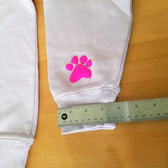 Wildfox Dogs Love Me Sweatshirt – Violet/Pink – Size M – NWT - Picture 11 of 14